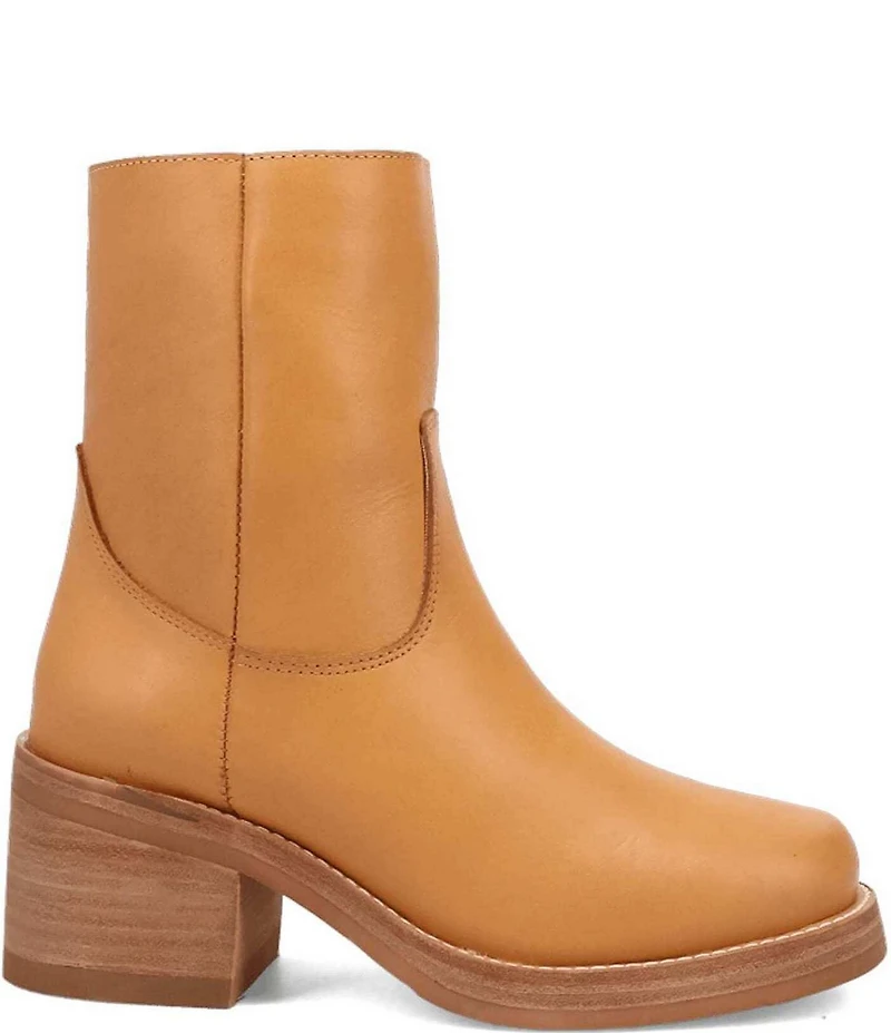 Dingo Roxy Leather Chunky Sole Booties