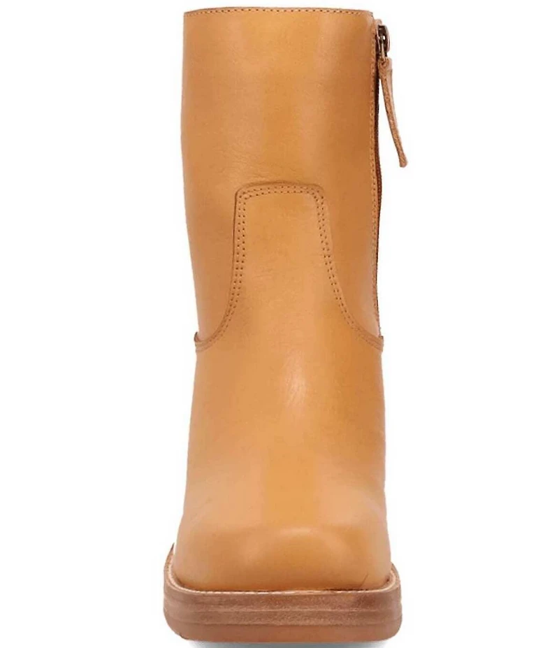 Dingo Roxy Leather Chunky Sole Booties