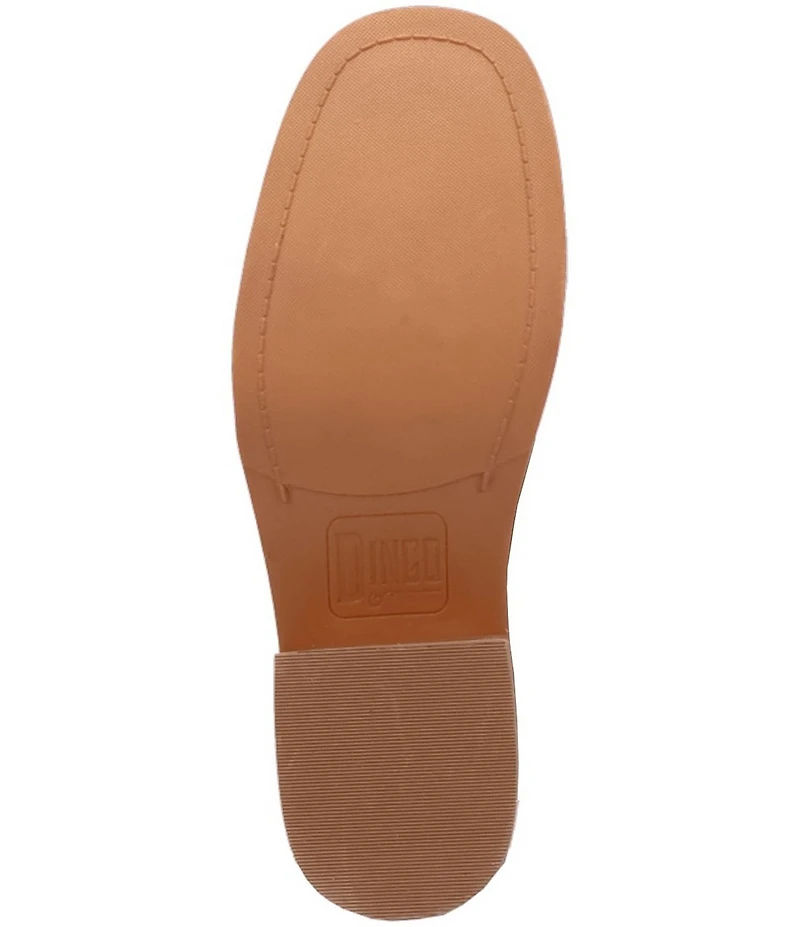 Dingo Roxy Leather Chunky Sole Booties