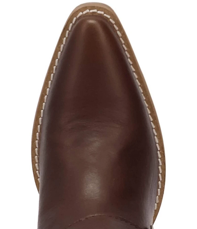 Dingo Saddle Up Leather Buckle Strap Western Booties