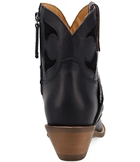 Dingo Saddle Up Leather Buckle Strap Western Booties