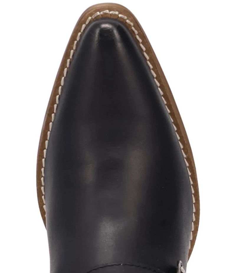 Dingo Saddle Up Leather Buckle Strap Western Booties