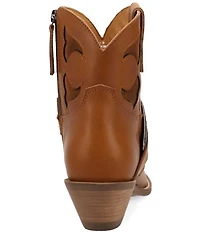 Dingo Saddle Up Leather Buckle Strap Western Booties