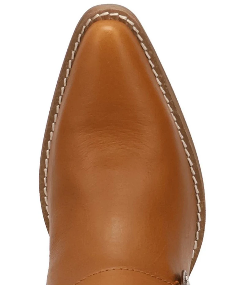 Dingo Saddle Up Leather Buckle Strap Western Booties