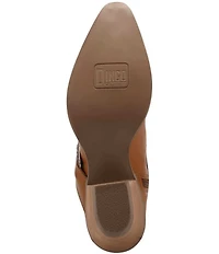 Dingo Saddle Up Leather Buckle Strap Western Booties