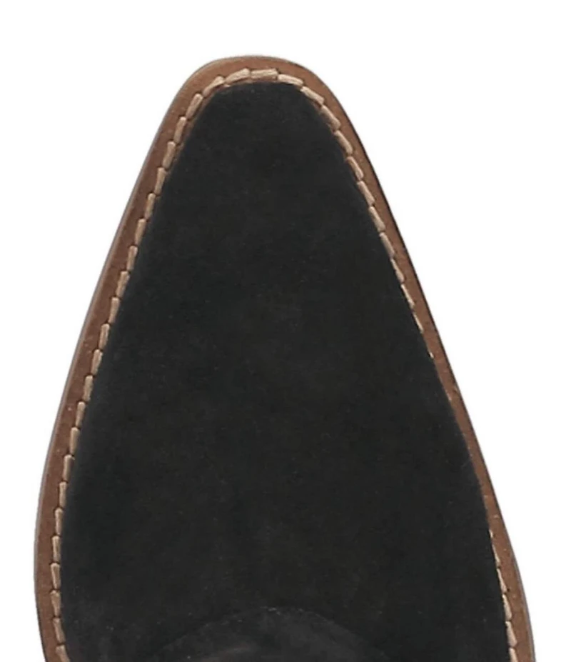 Dingo Spirit Trail Suede Fold Over Fringe Tall Western Boots