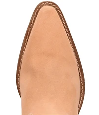 Dingo Star Power Studded Suede Fringe Mid Calf Western Boots