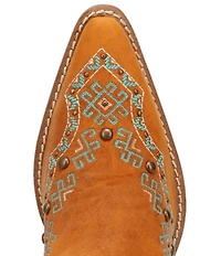 Dingo Tequila Sunrise Leather Fringe Western Boots