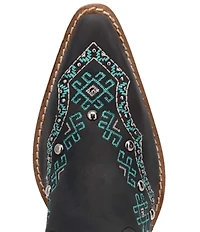 Dingo Tequila Sunrise Leather Fringe Western Boots