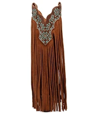 Dingo Tequila Sunrise Leather Fringe Western Boots