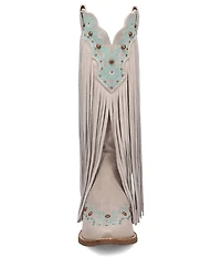 Dingo Tequila Sunrise Leather Fringe Western Boots