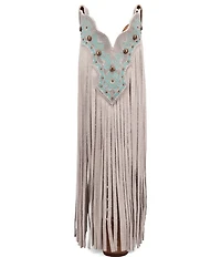 Dingo Tequila Sunrise Leather Fringe Western Boots