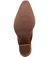 Dingo Texani Leather Studded Cuffed Suede Shaft Tall Western Boots
