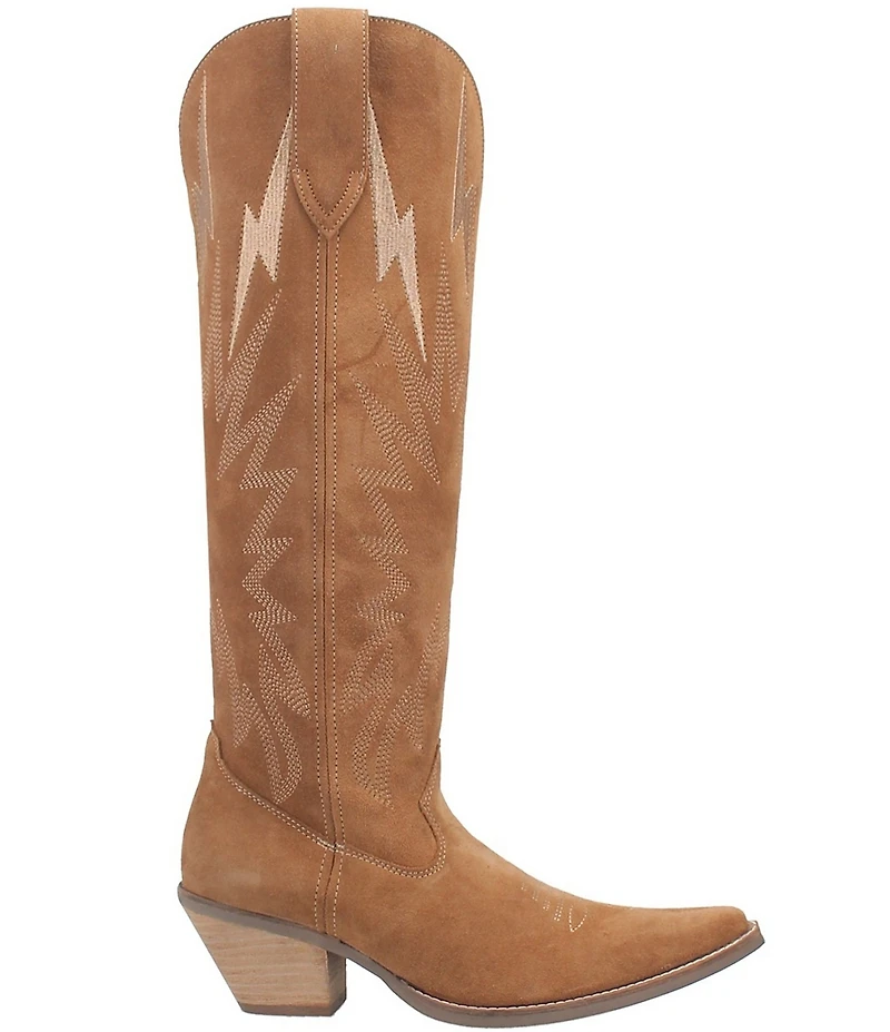 Dingo Thunder Road Suede Tall Western Boots