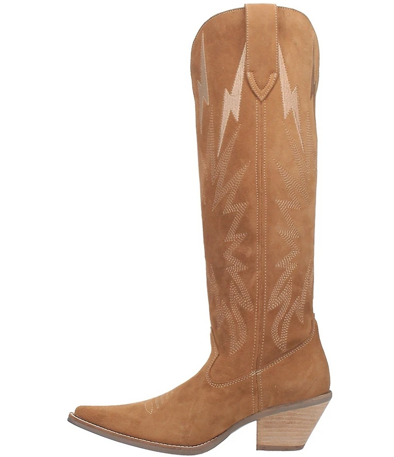 Dingo Thunder Road Suede Tall Western Boots