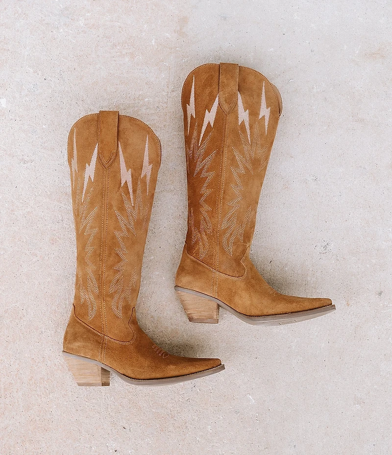 Dingo Thunder Road Suede Tall Western Boots