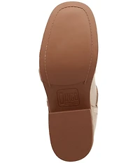 Dingo Topanga Leather Buckle Straps Block Heel Booties