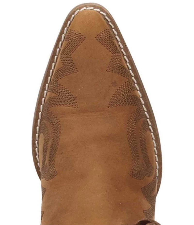 Dingo Walk West Leather Suede Fringe Western Tall Boots