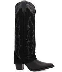 Dingo Wild Fire Suede Cuffed Tall Western Boots