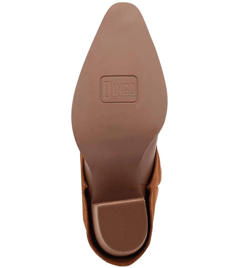 Dingo Wild Fire Suede Cuffed Tall Western Boots