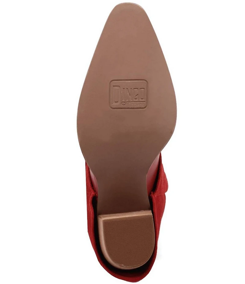 Dingo Wild Fire Suede Cuffed Tall Western Boots