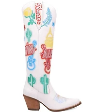 Dingo Women's Austin Embroidered Tall Western Boots