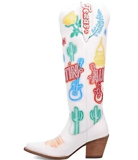 Dingo Women's Austin Embroidered Tall Western Boots