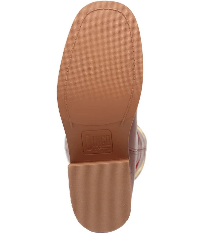 Dingo Women's Bloom Leather Floral Embroidery Tall Boots