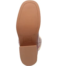 Dingo Women's Bloom Leather Floral Embroidery Tall Boots