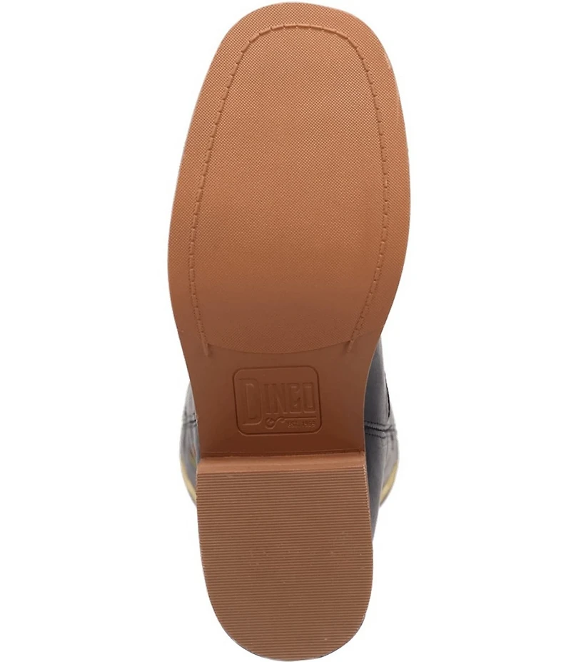 Dingo Women's Bloom Leather Floral Embroidery Tall Boots