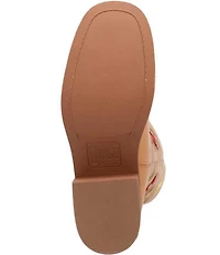 Dingo Women's Bloom Leather Floral Embroidery Tall Boots