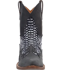 Dingo Women's Cobra Kiss Snake Embossed Leather Western Booties