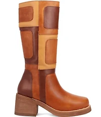 Dingo Women's Patches Tonal Patchwork Tall Boots