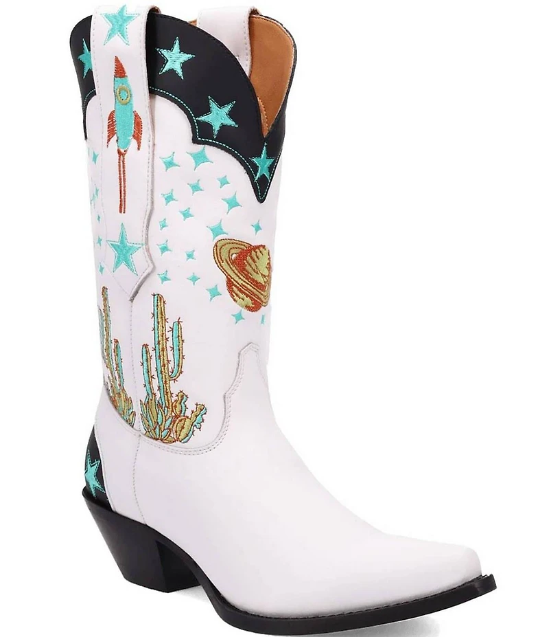 Dingo Women's Space Cowgirl Embroidered Western Boots