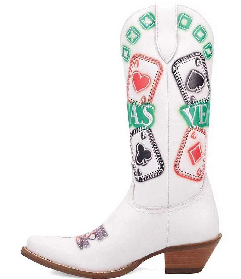 Dingo Women's Vegas Embroidered Tall Western Boots
