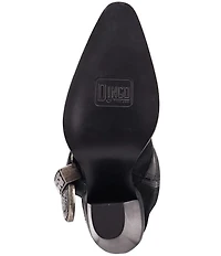 Dingo Yeehottie Suede Big Buckle Hardware Western Boots