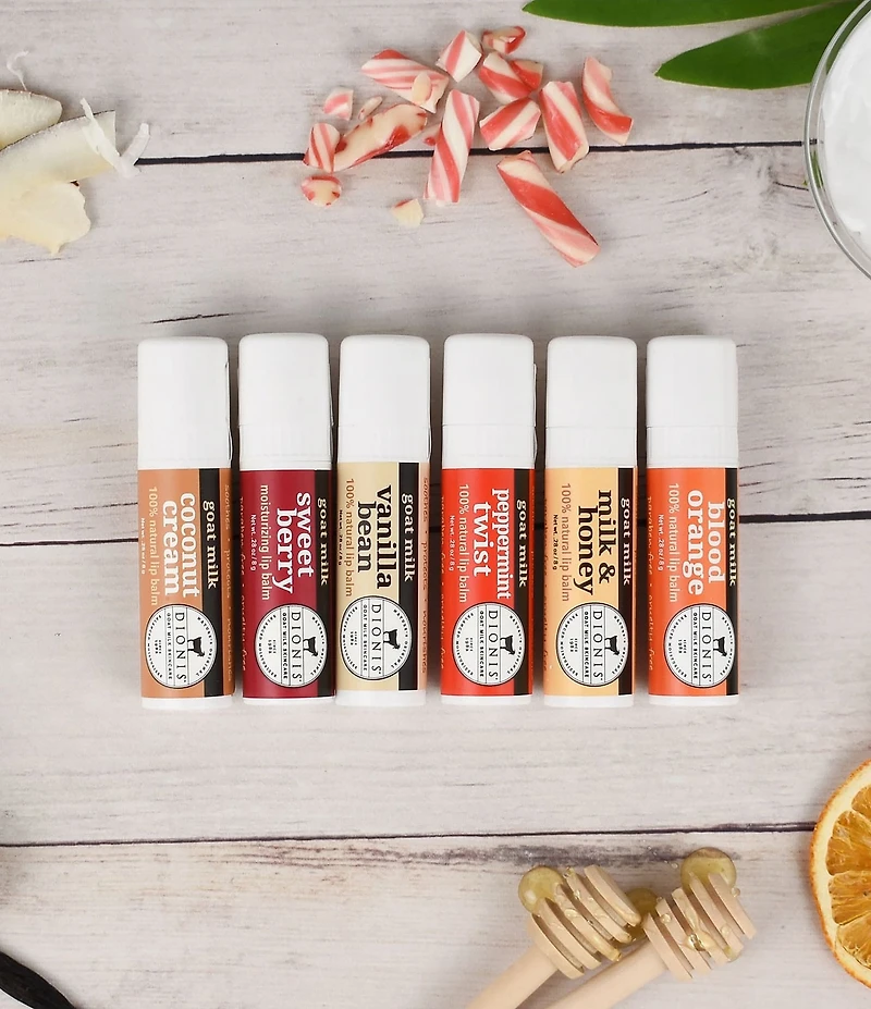Dionis 6pc Lip Balm Gift Set