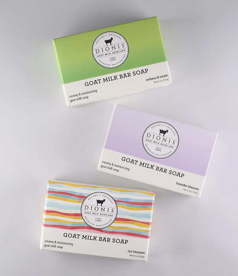 Dionis Fresh & Floral Goat Milk Bar Soap Bundle