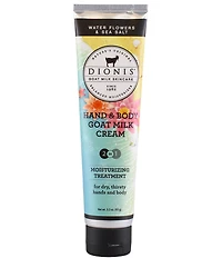 Dionis Water Flowers & Sea Salt Hand & Body Goat Milk Cream