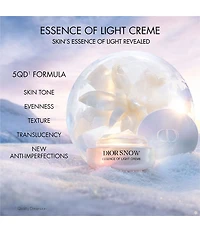 Dior Dior Snow Essence of Light Creme Moisturizing Brightening Cream for Face and Neck