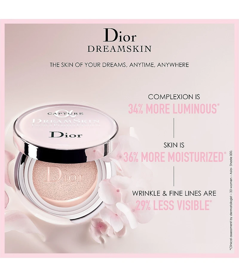 Dior DreamSkin Fresh and Perfect Cushion Foundation Broad Spectrum SPF 50
