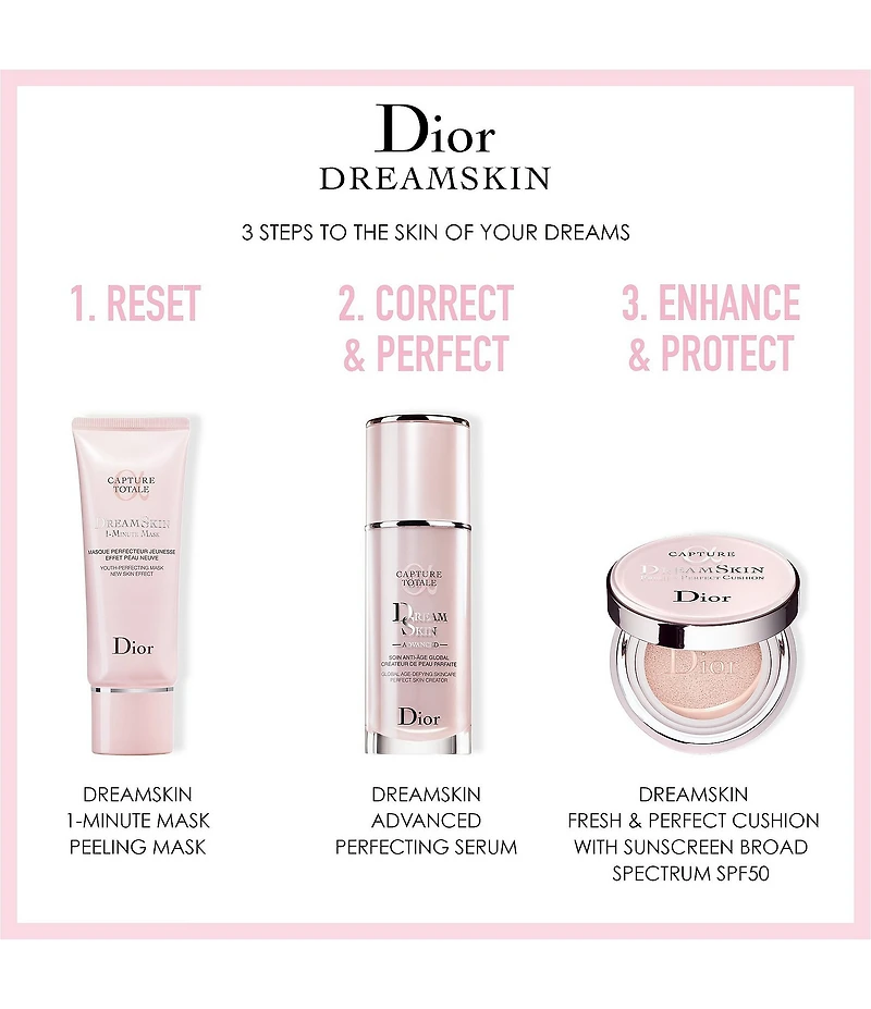 Dior DreamSkin Fresh and Perfect Cushion Foundation Broad Spectrum SPF 50