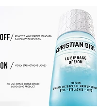 Dior Le Bi-phase OFF/ON Waterproof Makeup Remover for Eyes and Lips