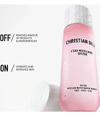 Dior L'Eau Micellaire OFF/ON Micellar Water Makeup Remover for Face, Eyes and Lips