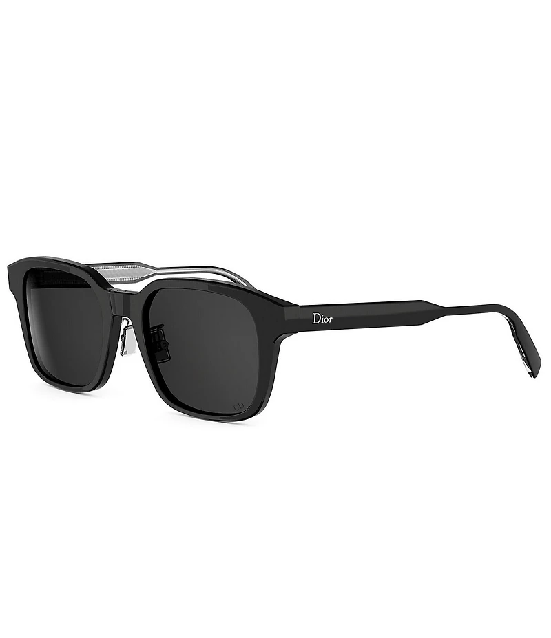 Dior Men's DioRibbon S1I 53mm Square Sunglasses