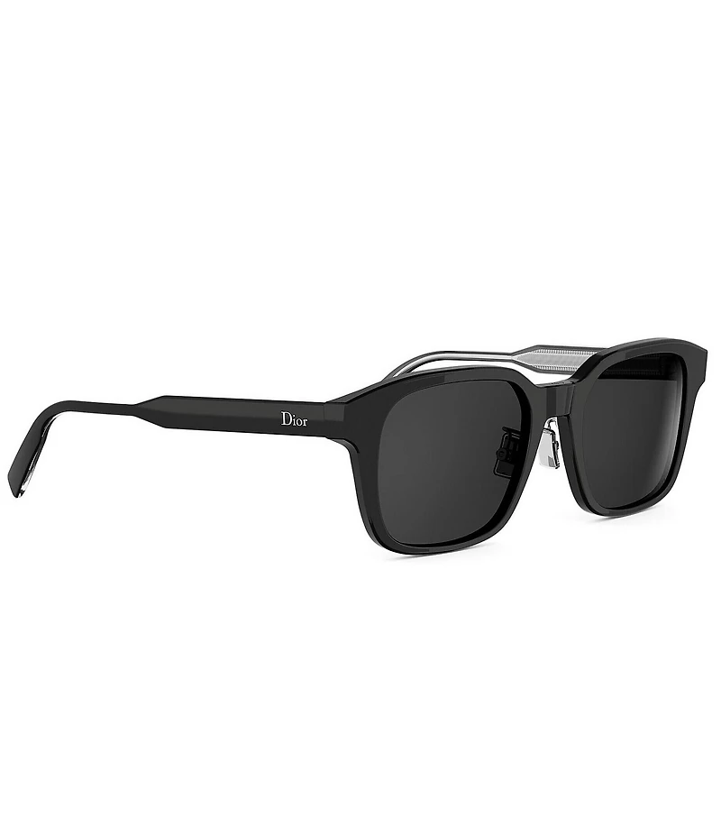 Dior Men's DioRibbon S1I 53mm Square Sunglasses