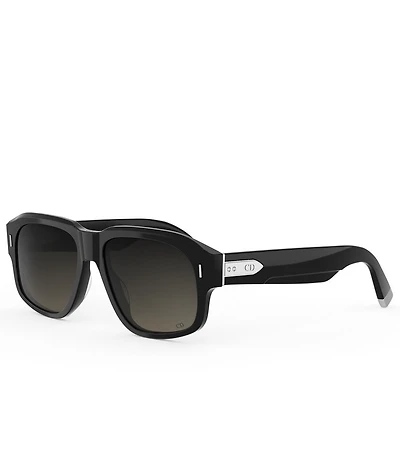 Dior Men's DiorTailoring N1I 57mm Aviator Sunglasses