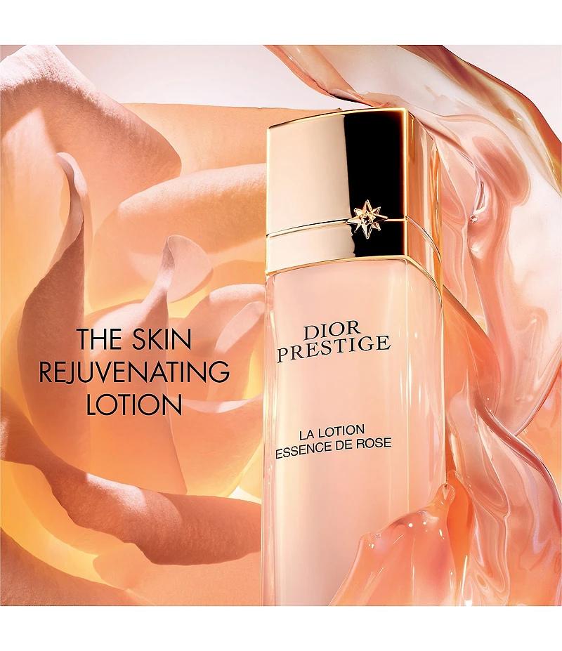 Dior Prestige La Lotion Essence de Rose-Revitalizing and Hydrating Lotion for Face and Neck