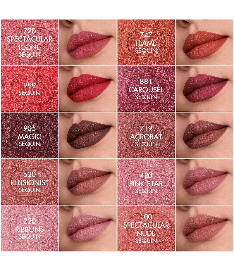 Dior Rouge Dior Sequin Liquid Lipstick Duo - Holiday Limited Edition