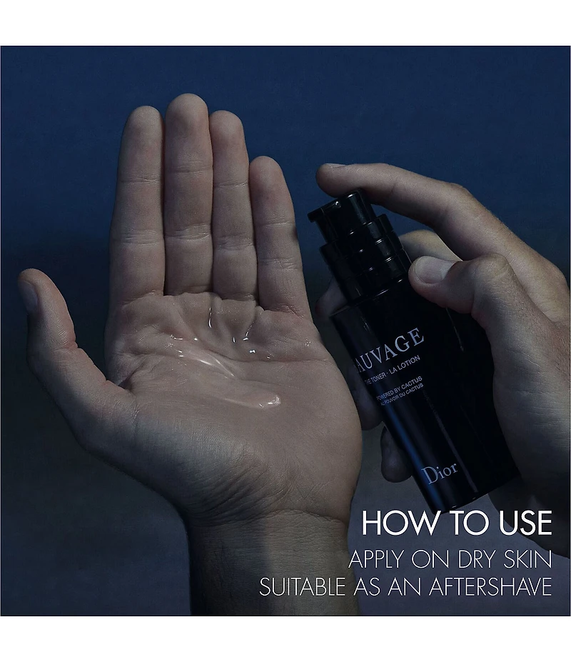 Dior Sauvage Energizing and Soothing Face Toner Lotion